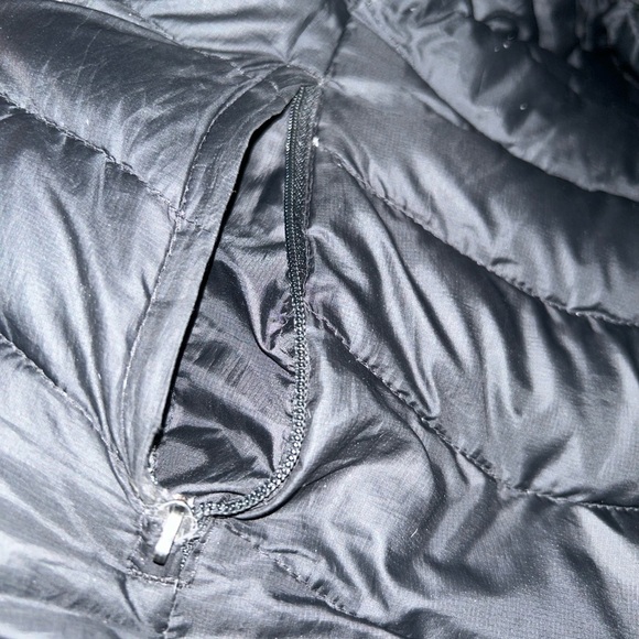 Girls Patagonia black puff jacket size M size 10 unisex - Picture 5 of 8